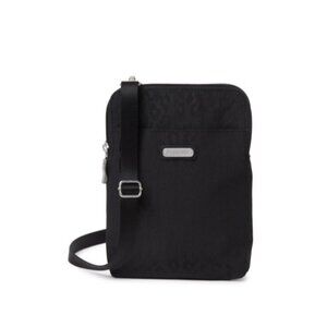 Baggallini RFID Bryant Crossbody Bag - Secure, Stylish Black Nylon for Women
